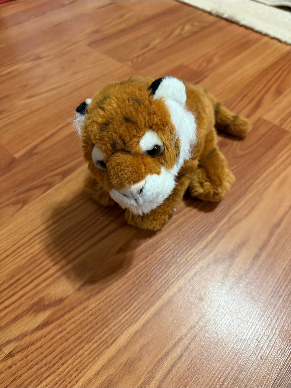 Plush Tiger Stuffed Animal - Brown and White wild republic brand